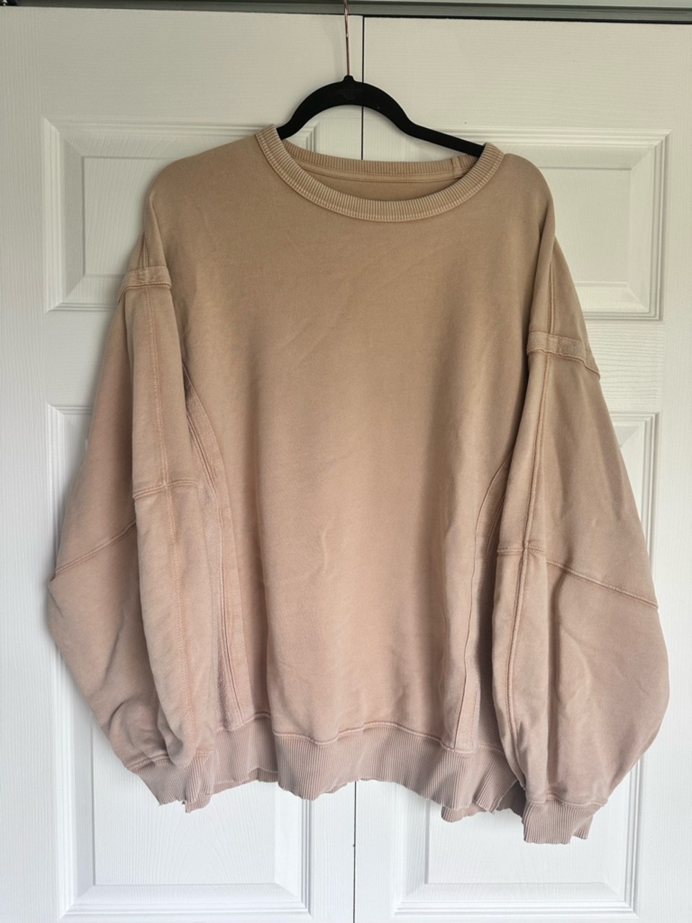 aerie women’s Crewneck Sweatshirt - Beige/Tan
